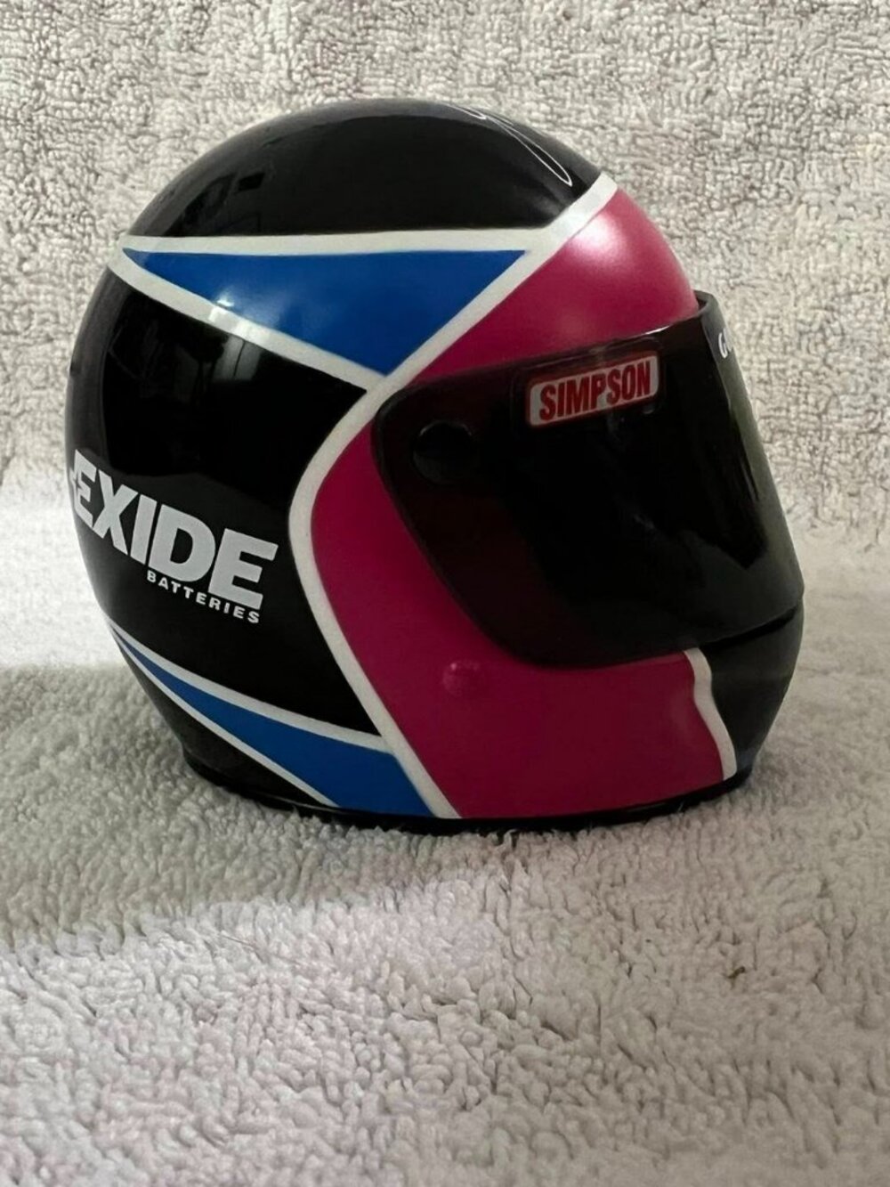 🐻Jeff Burton 1999 Exide Mini Helmet